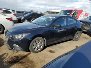 2014 Mazda 3 i SV with VIN JM1BM1T7XE1163879, listed as a Copart auction lot 50754585 with 133,889 mi miles and Salvage Title. Bid and sale history available at DreamBid. Image 1.