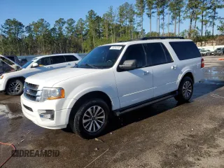 2017 Ford Expedition EL XLT with VIN 1FMJK1HT1HEA26412, listed as a Copart auction lot 48292205 with 114,966 mi miles and Salvage Title. Bid and sale history available at carsss.com. Image 1.
