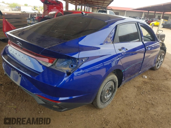 2023 Hyundai Elantra SEL z VIN KMHLS4AG2PU558862, wystawiony jako IAAI lot #42248662 z przebiegiem 69 025 mil mil oraz . Historia ofert i sprzedaży dostępna na DreamBid. Obrazek 4.