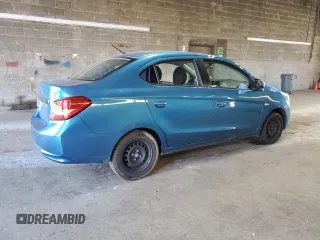 2019 Mitsubishi Mirage ES z VIN ML32F3FJ2KHF00809, wystawiony jako Copart lot #57818835 z przebiegiem 57 629 mil mil oraz Szkody całkowita. Historia ofert i sprzedaży dostępna na DreamBid. Obrazek 3.