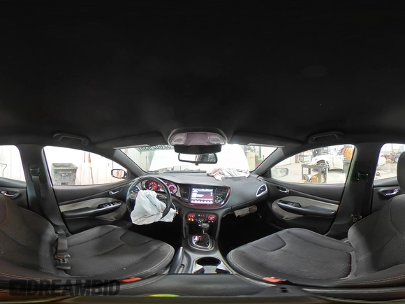 2015 Dodge Dart SXT with VIN 1C3CDFBB8FD119181, listed as a Copart auction lot 52602935 with 129,300 mi miles and Salvage Title. Bid and sale history available at carsss.com. Image 13.