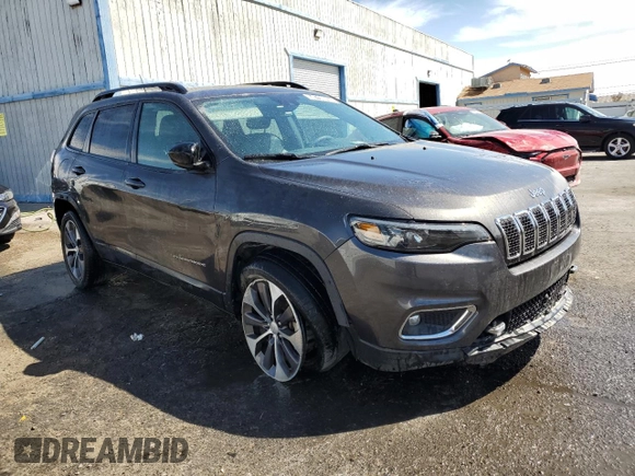 2022 Jeep Cherokee Limited with VIN 1C4PJMDX2ND556420, listed as a Copart auction lot 50798055 with 48,896 mi miles and Salvage Title. Bid and sale history available at DreamBid. Image 4.