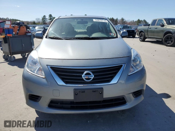 2014 Nissan Versa S Plus with VIN 3N1CN7AP6EL805419, listed as a Copart auction lot 53872715 with 116,833 mi miles and Clean Title. Bid and sale history available at carsss.com. Image 5.
