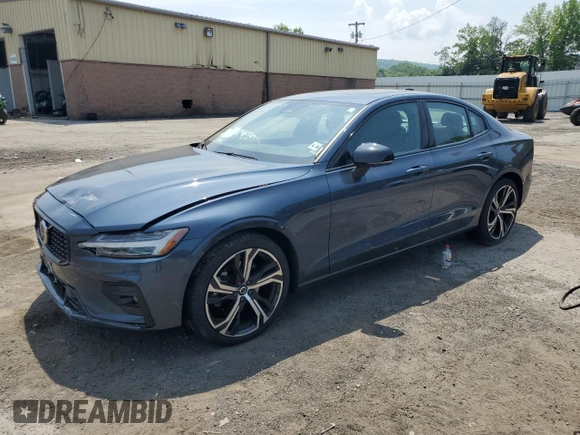 2024 Volvo S60 Plus Dark Theme with VIN 7JRL12TL7RG285605, listed as a Copart auction lot 59494665 with 12,762 mi miles and Salvage title. Bid and sale history available at DreamBid. Image 1.