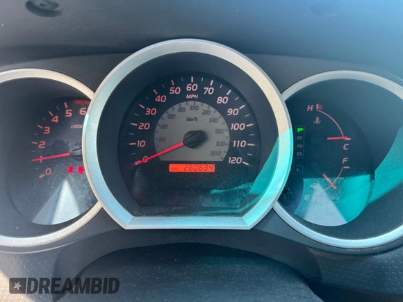 2005 Toyota Tacoma with VIN 5TEUU42N35Z126382, listed as a Copart auction lot 56938225 with 260,634 mi miles and Clean Title. Bid and sale history available at DreamBid. Image 8.