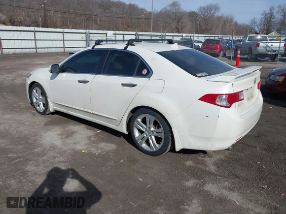 2010 Acura TSX with VIN JH4CU4F43AC000804, listed as a IAAI auction lot 41640637 with 167,575 mi miles. Bid and sale history available at carsss.com. Image 3.