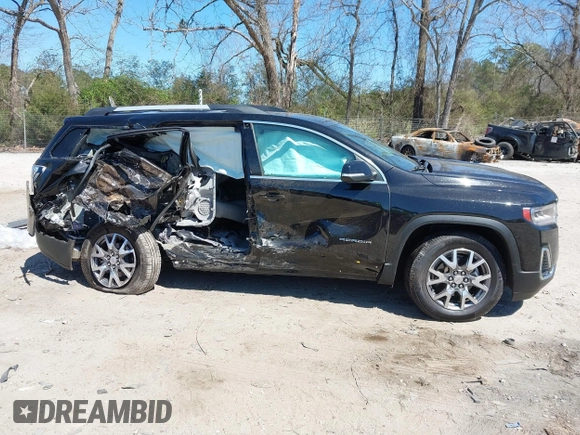 2020 GMC Acadia SLT with VIN 1GKKNMLS4LZ227985, listed as a IAAI auction lot 41864090 with 39,295 mi miles and . Bid and sale history available at DreamBid. Image 14.