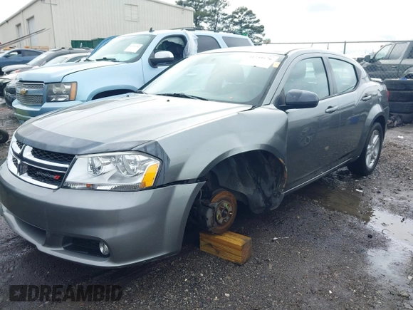 2013 Dodge Avenger SXT with VIN 1C3CDZCB5DN621881, listed as a IAAI auction lot 41739476 with 245,816 mi miles and . Bid and sale history available at DreamBid. Image 6.