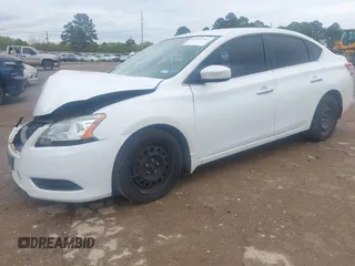 2015 Nissan Sentra SV with VIN 3N1AB7AP7FY267219, listed as a IAAI auction lot 41857961 with 115,536 mi miles. Bid and sale history available at carsss.com. Image 2.