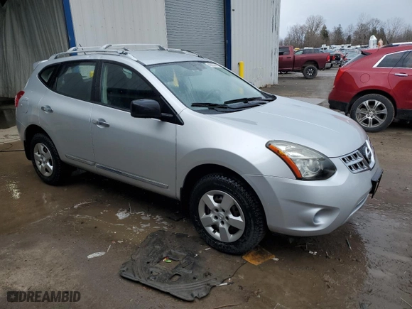 2014 Nissan Rogue Select S with VIN JN8AS5MV9EW710797, listed as a Copart auction lot 49658445 with 83,776 mi miles and Salvage Title. Bid and sale history available at carsss.com. Image 4.