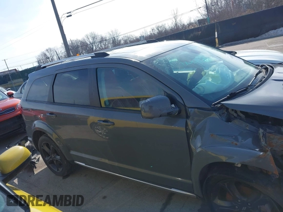 2020 Dodge Journey Crossroad with VIN 3C4PDCGB9LT270198, listed as a IAAI auction lot 41650297 with 95,676 mi miles and . Bid and sale history available at DreamBid. Image 14.