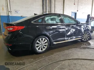 2017 Hyundai Sonata Sport with VIN 5NPE34AFXHH438739, listed as a Copart auction lot 51800645 with Not Provided miles and Clean Title. Bid and sale history available at DreamBid. Image 3.