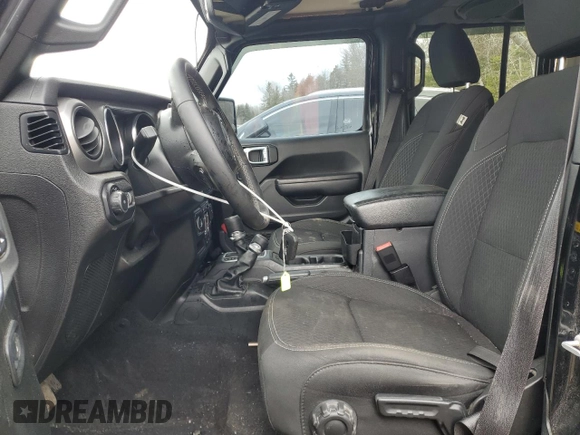 2021 Jeep Wrangler Unlimited Sport S z VIN 1C4HJXDGXMW583129, wystawiony jako Copart lot #51459955 z przebiegiem 63 929 mil mil oraz Szkoda całkowita • Salvage title. Historia ofert i sprzedaży dostępna na DreamBid. Obrazek 7.
