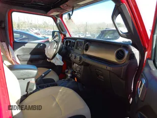2020 Jeep Gladiator Sport S with VIN 1C6HJTAG3LL108524, listed as a IAAI auction lot 41737270 with 76,545 mi miles. Bid and sale history available at carsss.com. Image 5.