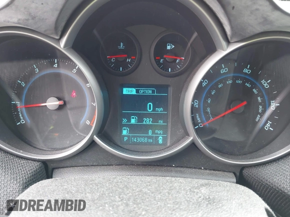 2014 Chevrolet Cruze 1LT with VIN 1G1PC5SB5E7400967, listed as a IAAI auction lot 41976254 with 143,068 mi miles and . Bid and sale history available at DreamBid. Image 7.