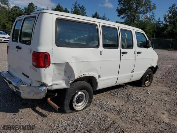 1998 Dodge Ram Van with VIN 2B7HB11X4WK156614, listed as a Copart auction lot 71342094 with NaN miles and Salvage Title. Bid and sale history available at carsss.com. Image 3.