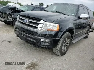 2015 Ford Expedition EL XLT with VIN 1FMJK1JT4FEF39922, listed as a Copart auction lot 66008044 with 168,037 mi miles and Salvage Title. Bid and sale history available at carsss.com. Image 12.
