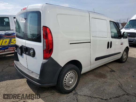 2019 Ram ProMaster City Cargo Tradesman with VIN ZFBHRFAB8K6M67715, listed as a Copart auction lot 46584724 with 203,688 mi miles and . Bid and sale history available at DreamBid. Image 3.