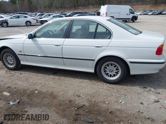 1998 BMW 5 Series 528iA with VIN WBADD6329WBW45360, listed as a IAAI auction lot 41872166 with 110,393 mi miles. Bid and sale history available at carsss.com. Image 14.