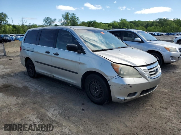 2009 Honda Odyssey LX z VIN 5FNRL38269B022704, wystawiony jako Copart lot #57833865 z przebiegiem Nie podano mil oraz Czysty tytuł • Clean title. Historia ofert i sprzedaży dostępna na DreamBid. Obrazek 4.