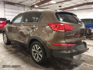 2015 Kia Sportage LX with VIN KNDPBCAC1F7714447, listed as a IAAI auction lot 41212412 with 59,683 mi miles. Bid and sale history available at carsss.com. Image 3.