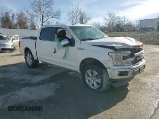 2019 Ford F-150 XL with VIN 1FTEW1E46KFD25631, listed as a Copart auction lot 43272255 with 146,160 mi miles and Salvage Title. Bid and sale history available at DreamBid. Image 11.