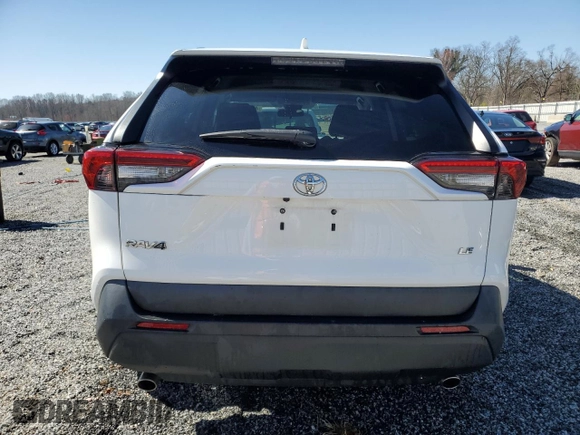 2020 Toyota RAV4 LE with VIN 2T3H1RFV1LC049099, listed as a Copart auction lot 48120255 with 39,760 mi miles and Salvage Title. Bid and sale history available at carsss.com. Image 6.