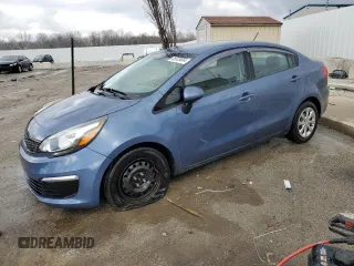 2016 Kia Rio LX with VIN KNADM4A31G6681912, listed as a Copart auction lot 39326664 with 118,230 mi miles and Non Repairable. Bid and sale history available at DreamBid. Image 1.