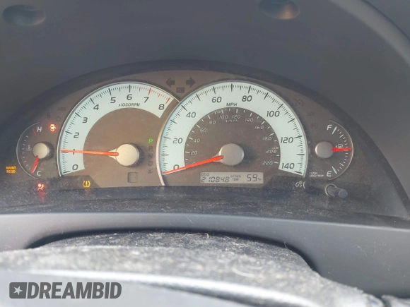 2010 Toyota Camry with VIN 4T1BF3EK7AU055134, listed as a IAAI auction lot 42231055 with 210,848 mi miles and . Bid and sale history available at DreamBid. Image 7.