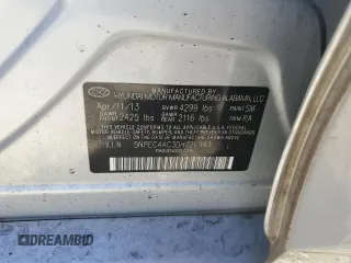 2013 Hyundai Sonata Limited with VIN 5NPEC4AC3DH726943, listed as a Copart auction lot 43022065 with 140,965 mi miles and Salvage Title. Bid and sale history available at DreamBid. Image 12.