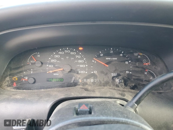 2005 Ford Excursion Limited with VIN 1FMNU43S25EB45643, listed as a Copart auction lot 44192835 with 153,622 mi miles and Salvage title. Bid and sale history available at DreamBid. Image 9.