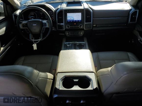 2021 Ford Expedition Max XLT with VIN 1FMJK1JT9MEA26968, listed as a Copart auction lot 88722625 with 89,075 mi miles and Salvage Title. Bid and sale history available at DreamBid. Image 8.