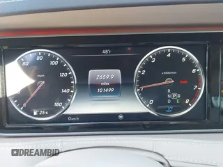 2016 Mercedes-Benz S 550 with VIN WDDUG8CB0GA266959, listed as a IAAI auction lot 41335648 with 101,499 mi miles and . Bid and sale history available at carsss.com. Image 7.