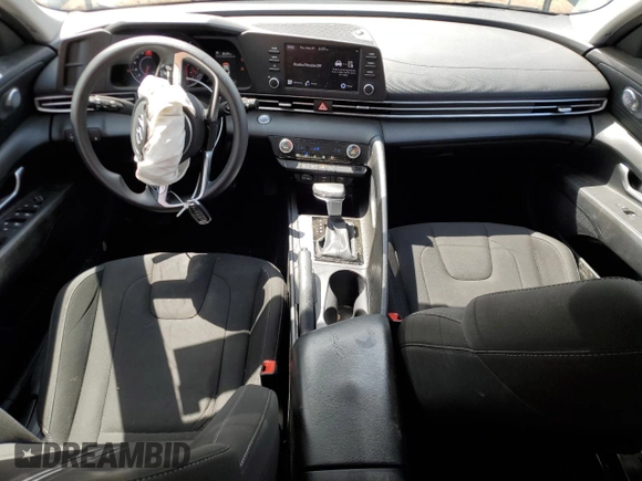 2023 Hyundai Elantra SEL with VIN KMHLM4AG3PU372242, listed as a Copart auction lot 58387375 with 13,746 mi miles and Salvage title. Bid and sale history available at DreamBid. Image 8.