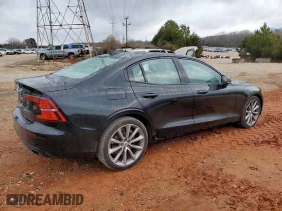 2019 Volvo S60 Momentum with VIN 7JRA22TK5KG001244, listed as a Copart auction lot 44269295 with 36,891 mi miles and Salvage Title. Bid and sale history available at carsss.com. Image 3.