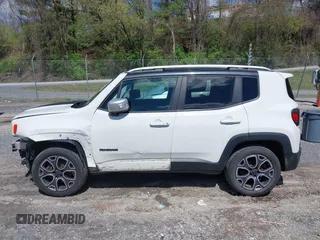 2015 Jeep Renegade Limited with VIN ZACCJBDT0FPB56326, listed as a IAAI auction lot 41964847 with 173,844 mi miles and . Bid and sale history available at DreamBid. Image 14.
