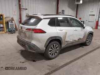 2023 Toyota Corolla Cross Hybrid S with VIN 7MUFBABG0PV004809, listed as a IAAI auction lot 41489550 with 59,172 mi miles and . Bid and sale history available at DreamBid. Image 4.