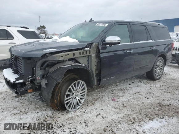 2023 Ford Expedition Max Platinum with VIN 1FMJK1M87PEA25684, listed as a Copart auction lot 42228045 with 9,861 mi miles and Clean title. Bid and sale history available at DreamBid. Image 1.