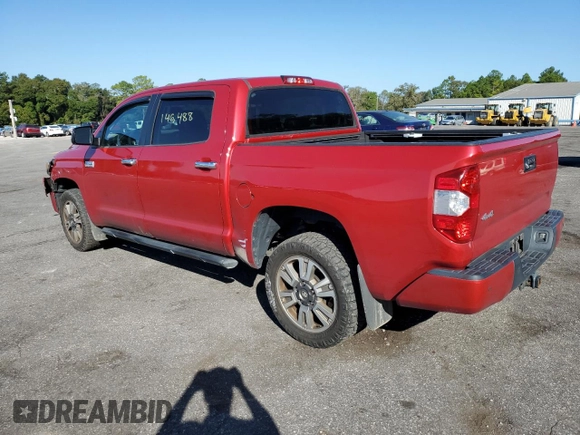 2016 Toyota Tundra 4WD Truck Platinum with VIN 5TFAW5F11GX541916, listed as a Copart auction lot 72920683 with 146,488 mi miles. Bid and sale history available at carsss.com. Image 2.