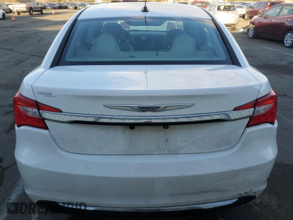 2012 Chrysler 200 Touring with VIN 1C3CCBBB4CN131796, listed as a Copart auction lot 45486555 with 103,383 mi miles and Salvage Title. Bid and sale history available at DreamBid. Image 6.