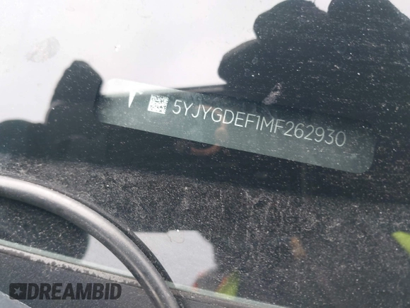 2021 Tesla Model Y Performance with VIN 5YJYGDEF1MF262930, listed as a IAAI auction lot 41606321 with 28,882 mi miles and . Bid and sale history available at DreamBid. Image 20.