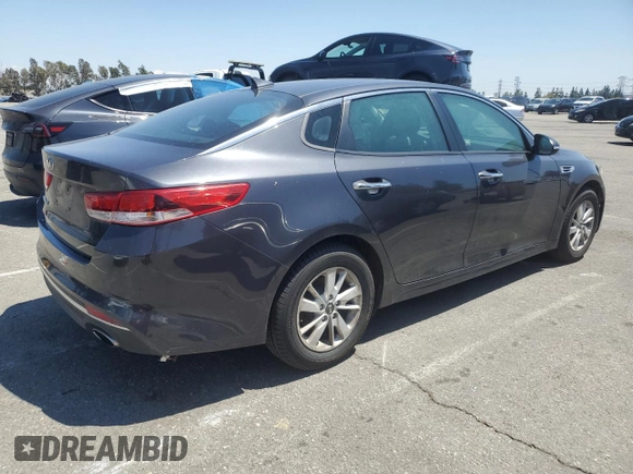 2017 Kia Optima LX with VIN 5XXGT4L31HG132925, listed as a Copart auction lot 55128155 with 225,030 mi miles and Clean Title. Bid and sale history available at carsss.com. Image 3.