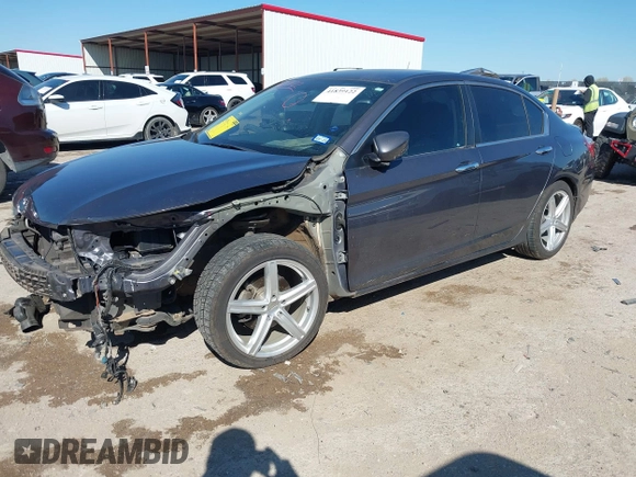 2015 Honda Accord Sport with VIN 1HGCR2F57FA111070, listed as a IAAI auction lot 41839122 with 151,985 mi miles and . Bid and sale history available at DreamBid. Image 18.