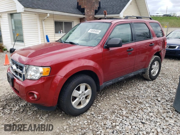 2011 Ford Escape XLT with VIN 1FMCU0D75BKB51928, listed as a Copart auction lot 54695905 with 198,244 mi miles and Clean Title. Bid and sale history available at carsss.com. Image 1.