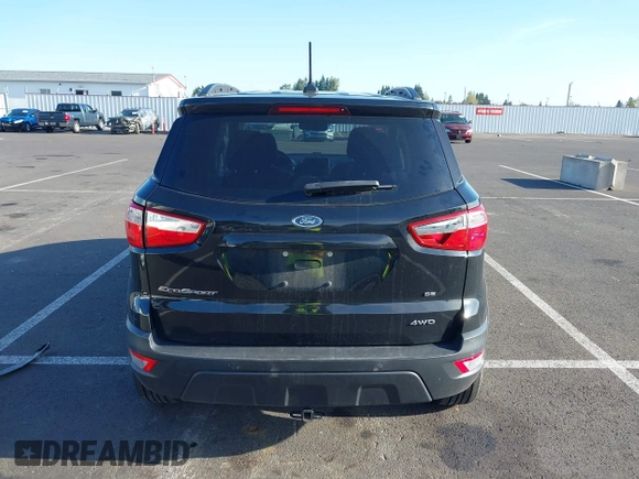 2018 Ford EcoSport SE z VIN MAJ6P1UL2JC218107, wystawiony jako IAAI lot #42042456 z przebiegiem 87 436 mil mil oraz . Historia ofert i sprzedaży dostępna na DreamBid. Obrazek 16.