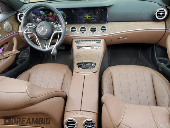 2022 Mercedes-Benz E-Class E 350 with VIN W1KZF8DB6NB038107, listed as a Copart auction lot 48717665 with 0 mi miles and Salvage Title. Bid and sale history available at carsss.com. Image 8.