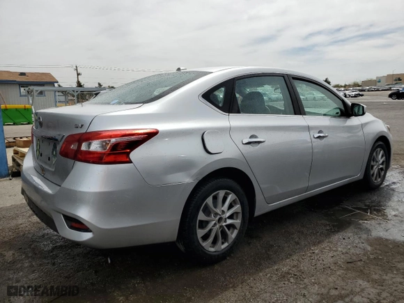2018 Nissan Sentra SV with VIN 3N1AB7AP8JY282062, listed as a Copart auction lot 51083755 with 167,305 mi miles and Clean Title. Bid and sale history available at carsss.com. Image 3.
