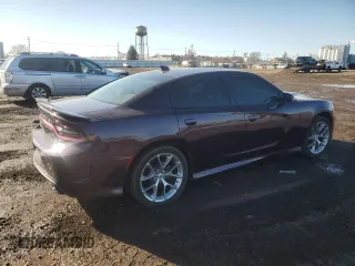 2021 Dodge Charger GT with VIN 2C3CDXHG4MH606094, listed as a Copart auction lot 49295035 with 31,983 mi miles and Salvage Title. Bid and sale history available at DreamBid. Image 3.