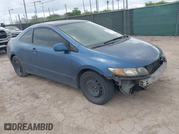 2010 Honda Civic Cpe LX with VIN 2HGFG1B67AH525228, listed as a IAAI auction lot 42047577 with 280,535 mi miles. Bid and sale history available at carsss.com. Image 1.