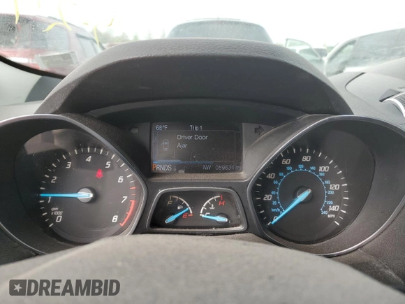 2016 Ford Escape Titanium with VIN 1FMCU0JX6GUA97930, listed as a Copart auction lot 47872654 with 59,834 mi miles and Salvage Title. Bid and sale history available at carsss.com. Image 9.